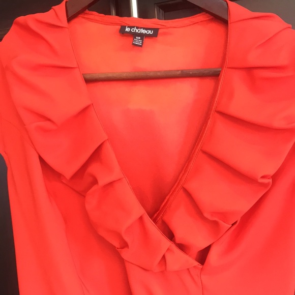 Le Chateau Size Small Orange /red colour - Picture 4 of 5